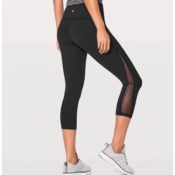 lululemon athletica Pants - Lululemon Train Times Crop (17") Black